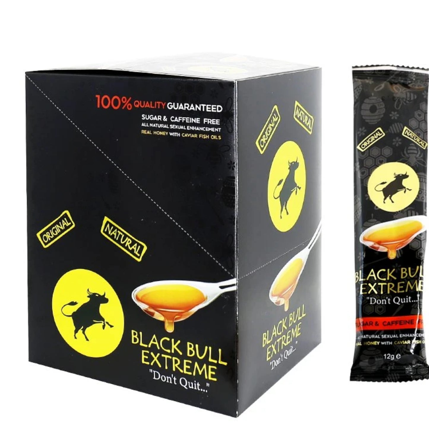 Black Bull Extreme Spoons Honey "Don't Quit" Pack of 12
