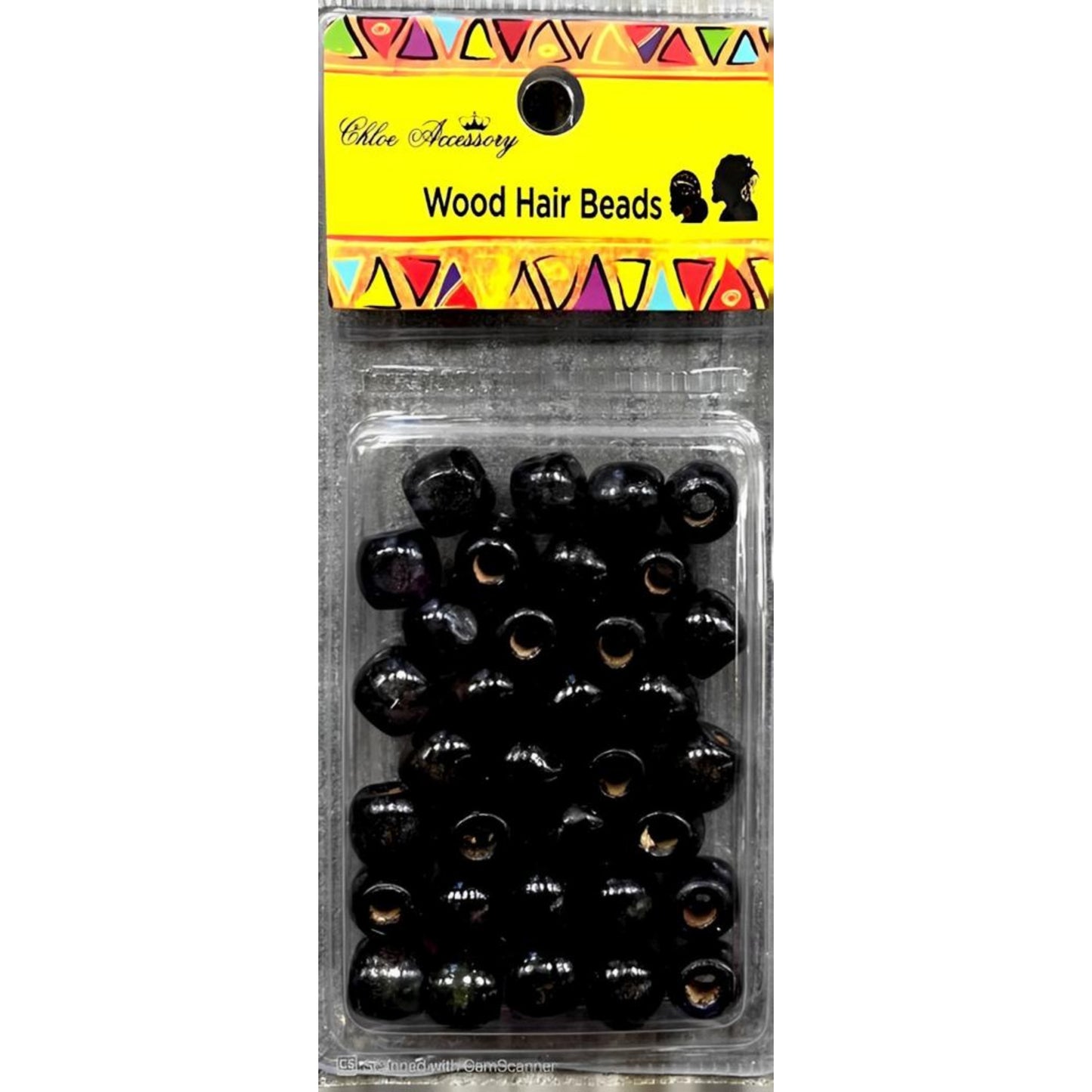 Woody Hair Beads