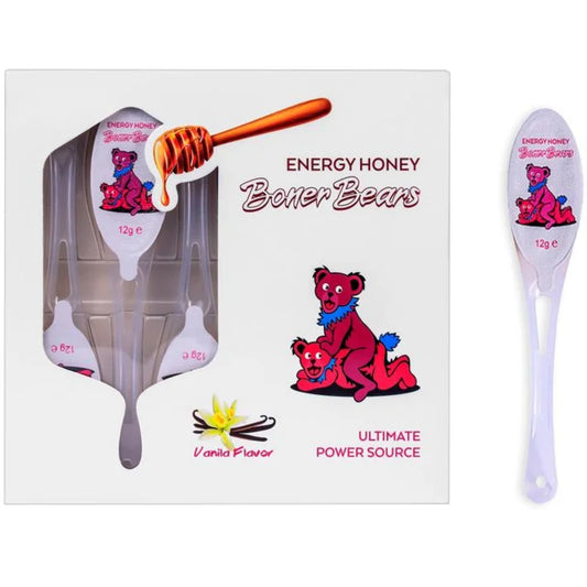 Boner Bear Energy Honey Vanilla Flavor Spoons