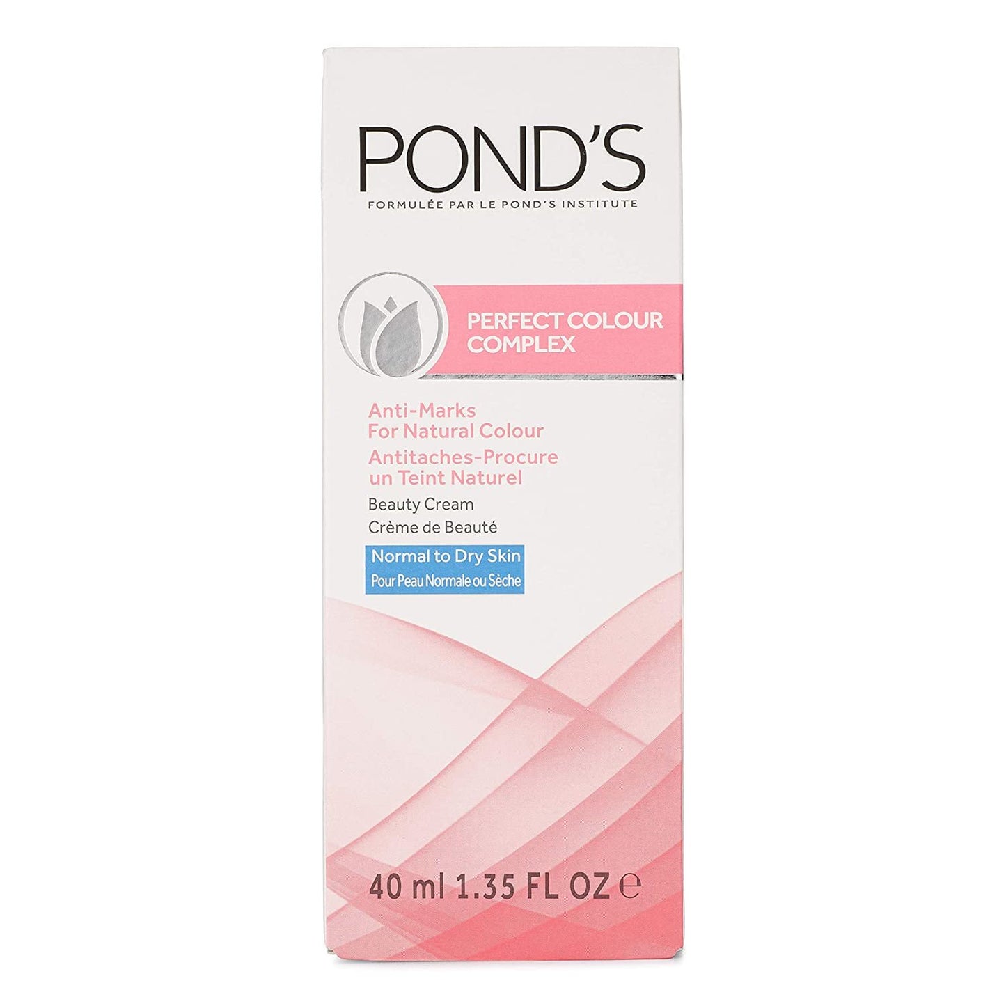 Pond's Perfect Color Beauty Cream - Brightening Moisturizer For Normal Skin, 1.35 Fl Oz Each, Pack of 3