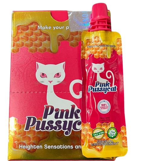 Pink PussyCat Honey For Her (Pack of 12 Pouches)