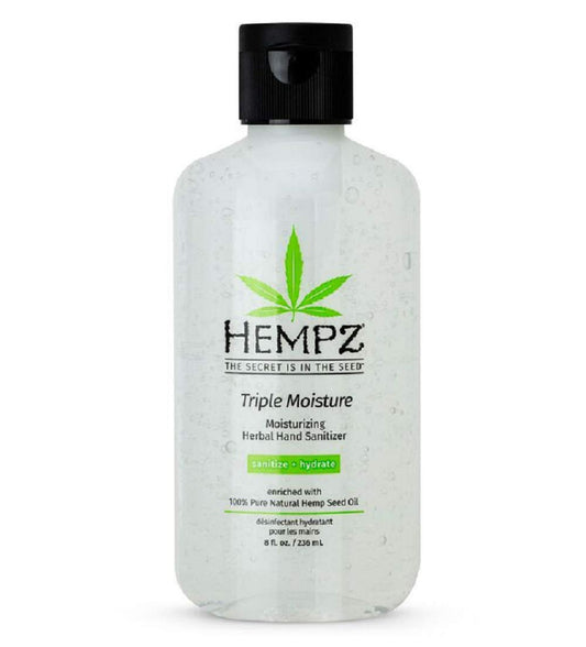 Hempz Triple Moisture Herbal Hand Sanitizer 8oz Limited Edition