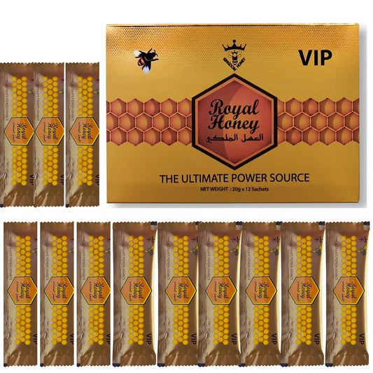 Gold V.I.P. .Royal ...Honey... Pack of 12, Quality Guarantee