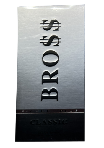 BROSS CLASSIC Secret Plus Eau de Toilette, Cologne for Men, 3.4oz/100ml