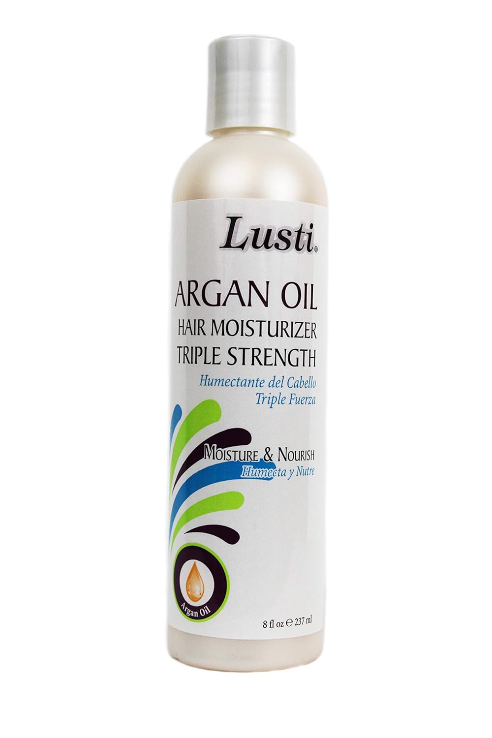 Argan Oil Hair Moisturizer Triple Strength, 8 fl oz - Moisture & Nourish - Eliminate Dryness Completely