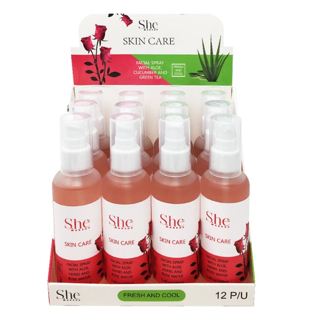 S.HE MAKEUP ROSE FACE MIST, 1 Pc per Pack