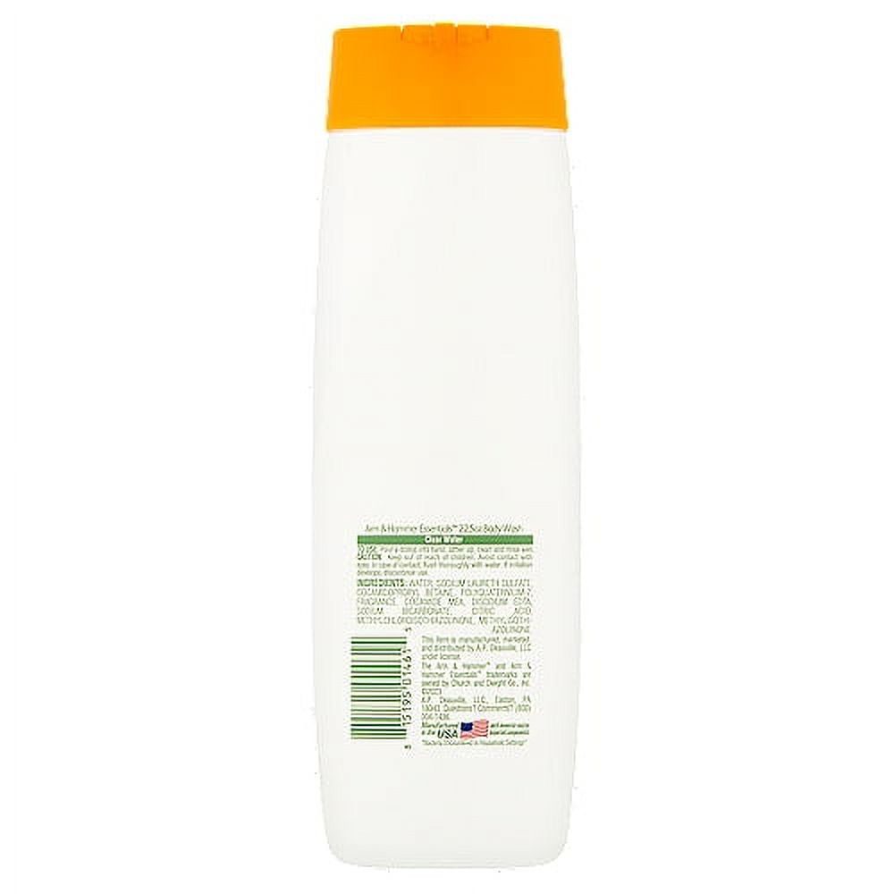 Arm & Hammer Essentials Clear Water Ultra Replenishing Body Wash, 15 Fl oz