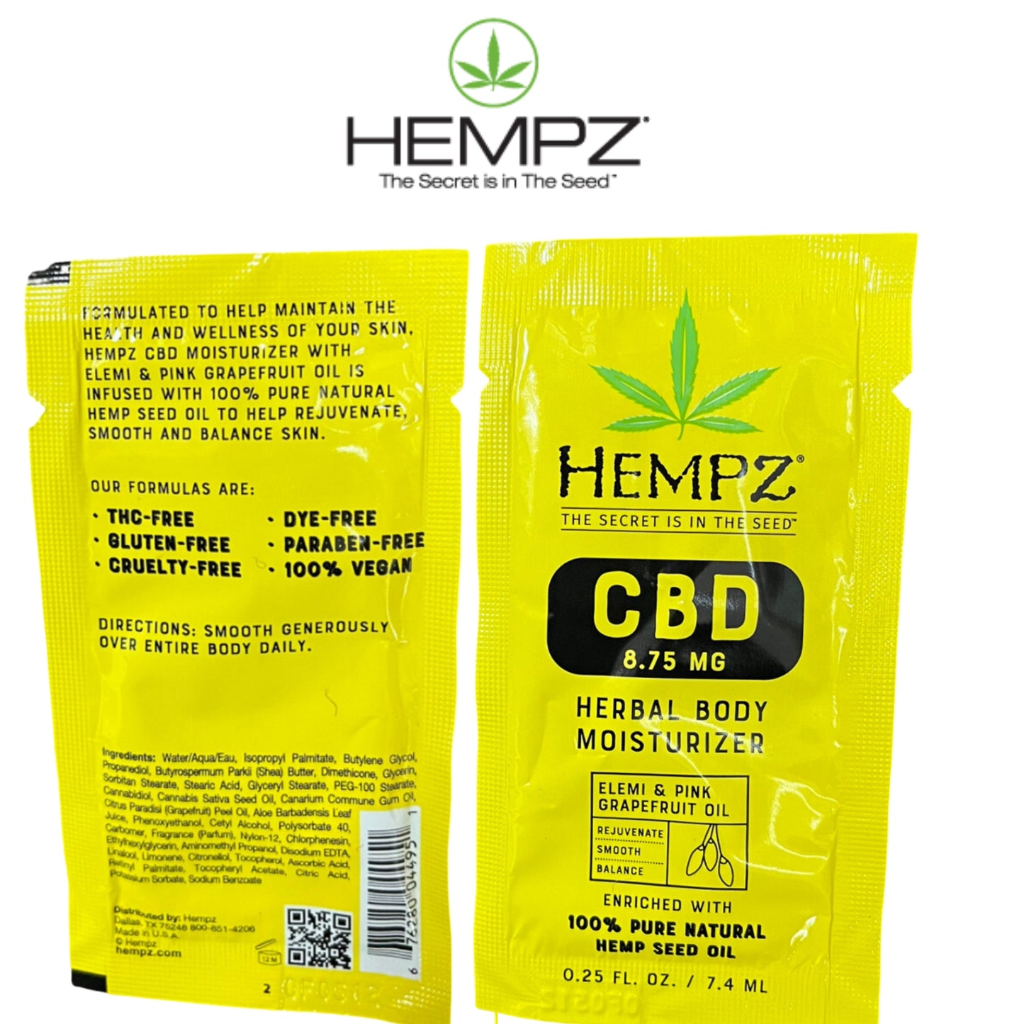 HEMPZ Herbal Body Moisturizer