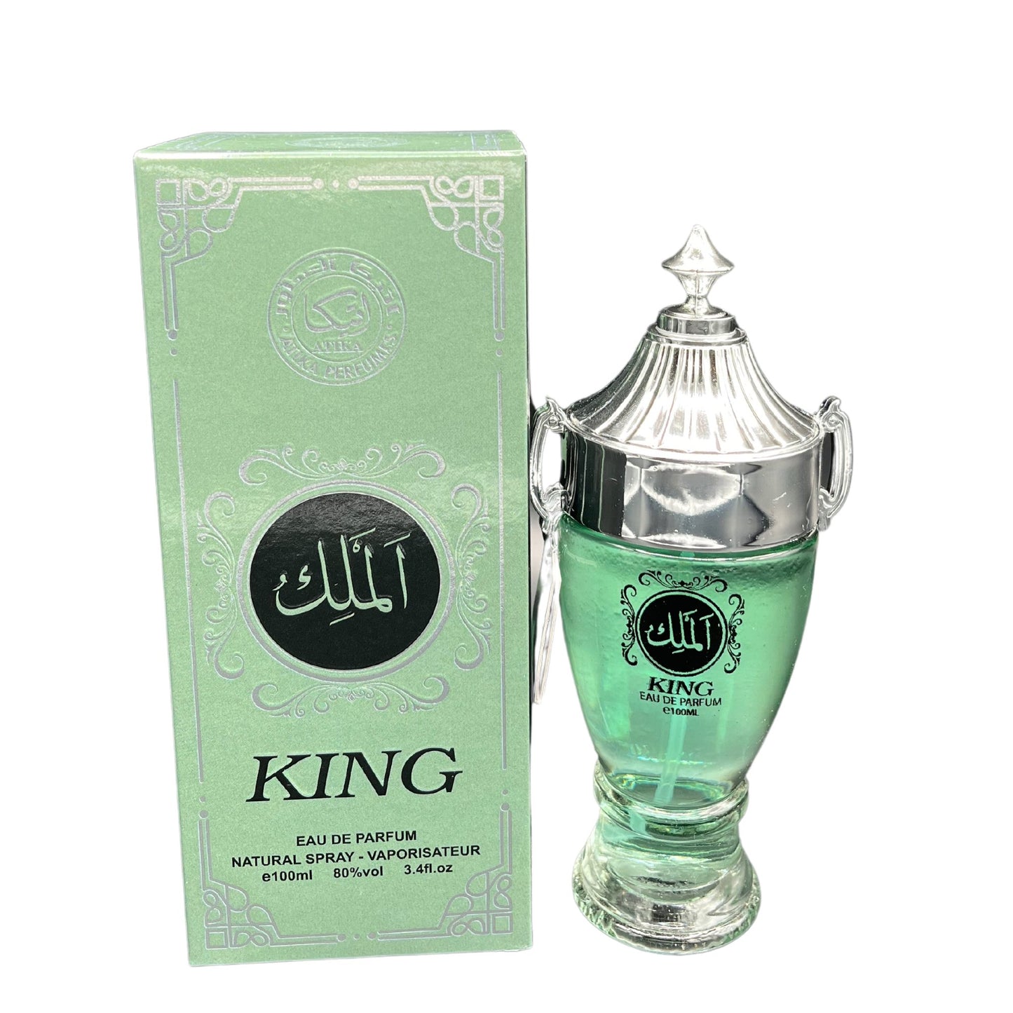 Atika Perfumes King for Men, EAU DE PARFUM, 100 ml عطر الملك للرجال