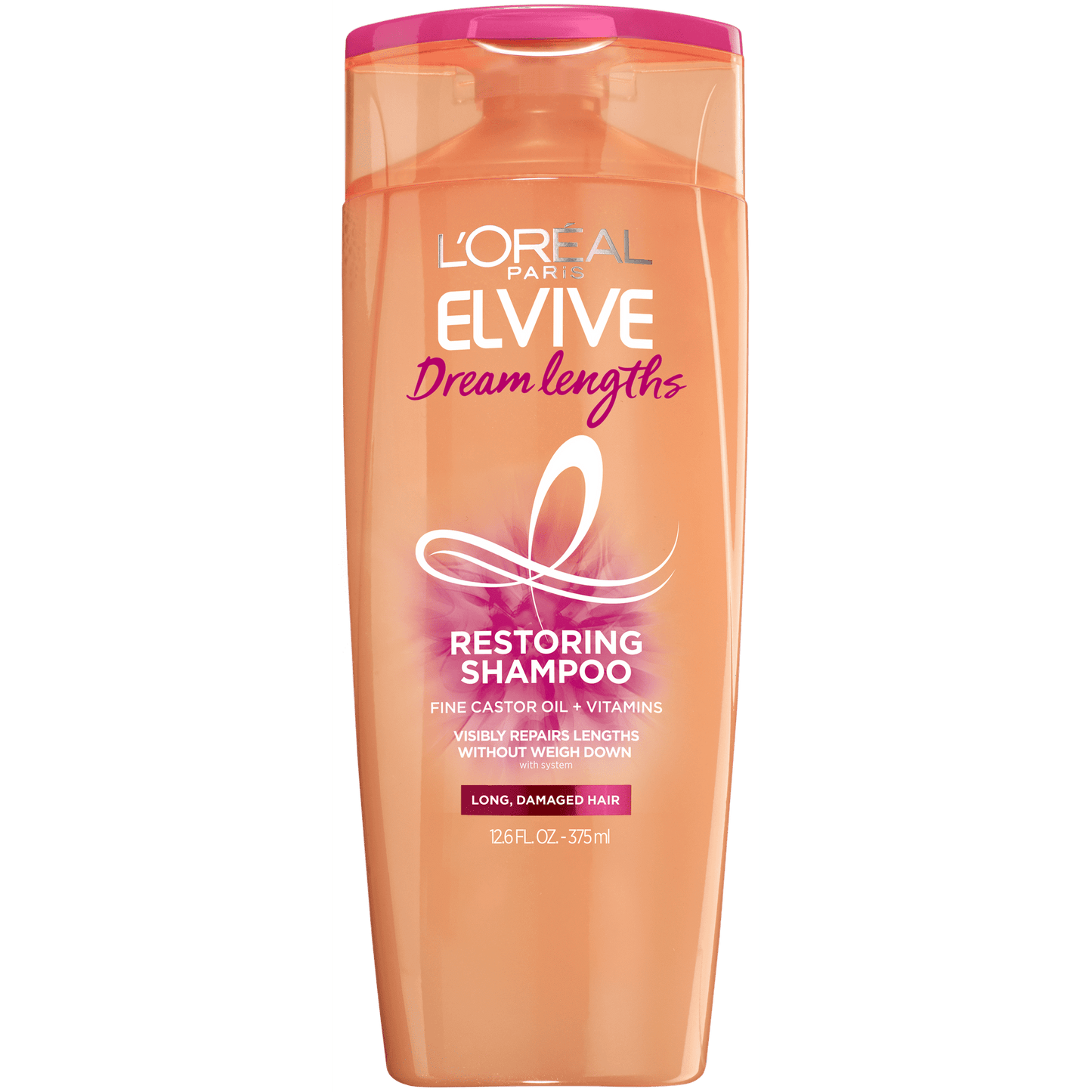 L'Oreal Paris Elvive Dream Lengths Restoring Shampoo, 12.6 fl oz