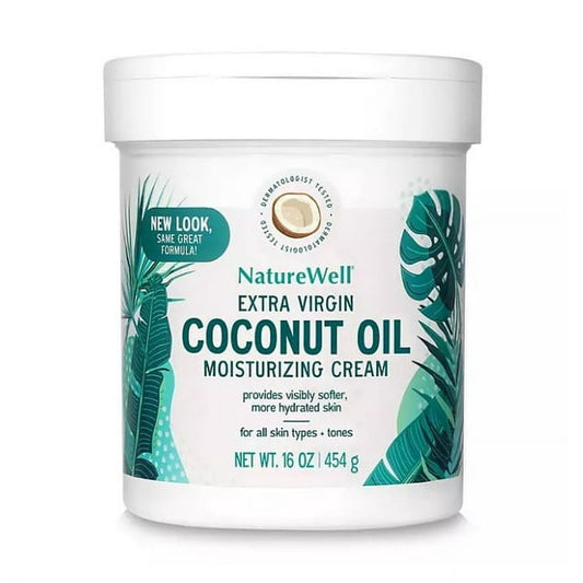 Nature Well Extra-Virgin Coconut Oil Moisturizing Cream (16 oz.)