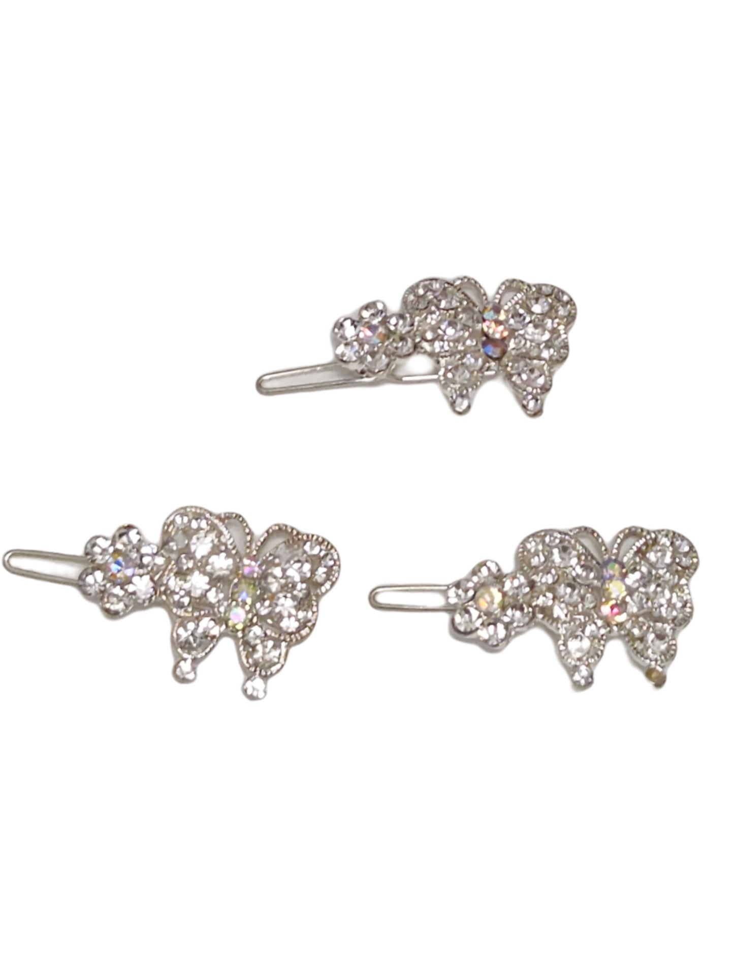 Butterfly Diamond Hair Pins | Pack of 10