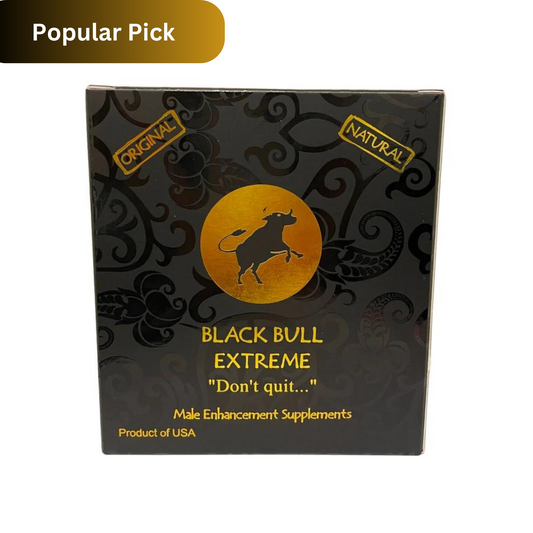 Black Bull "Don’t Quit" Honey (12 Pouches – 22 G)