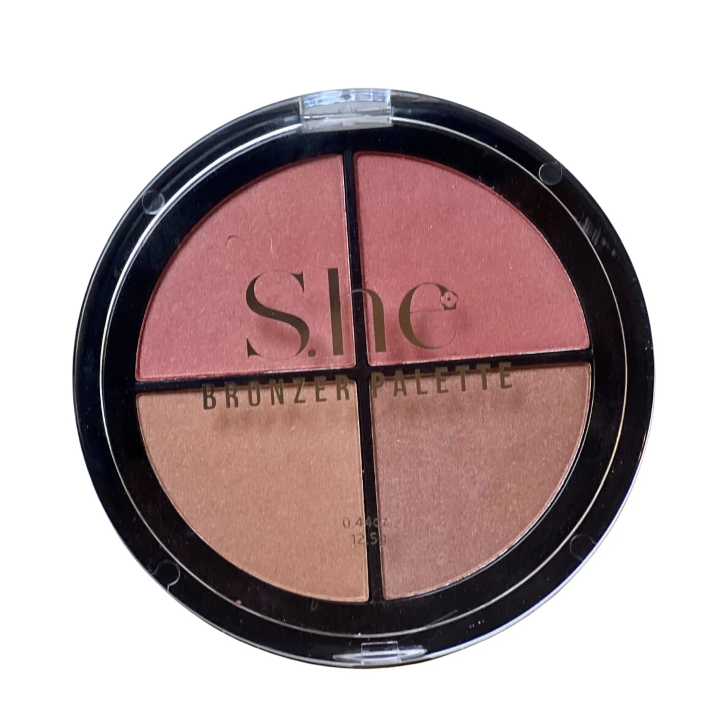 S.HE Bronzer Palette, 4 Shades Per Pack