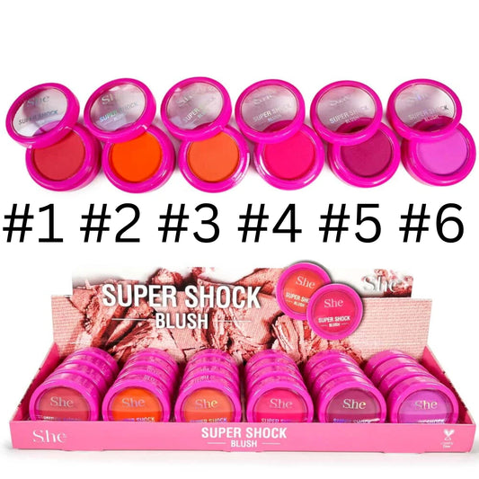 S.HE MAKEUP Super Shock Single Blush, Variant Shades