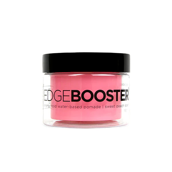 Edge Booster Strong Hold Water Based Pomade |sweet peach scent |3.38 fl.oz