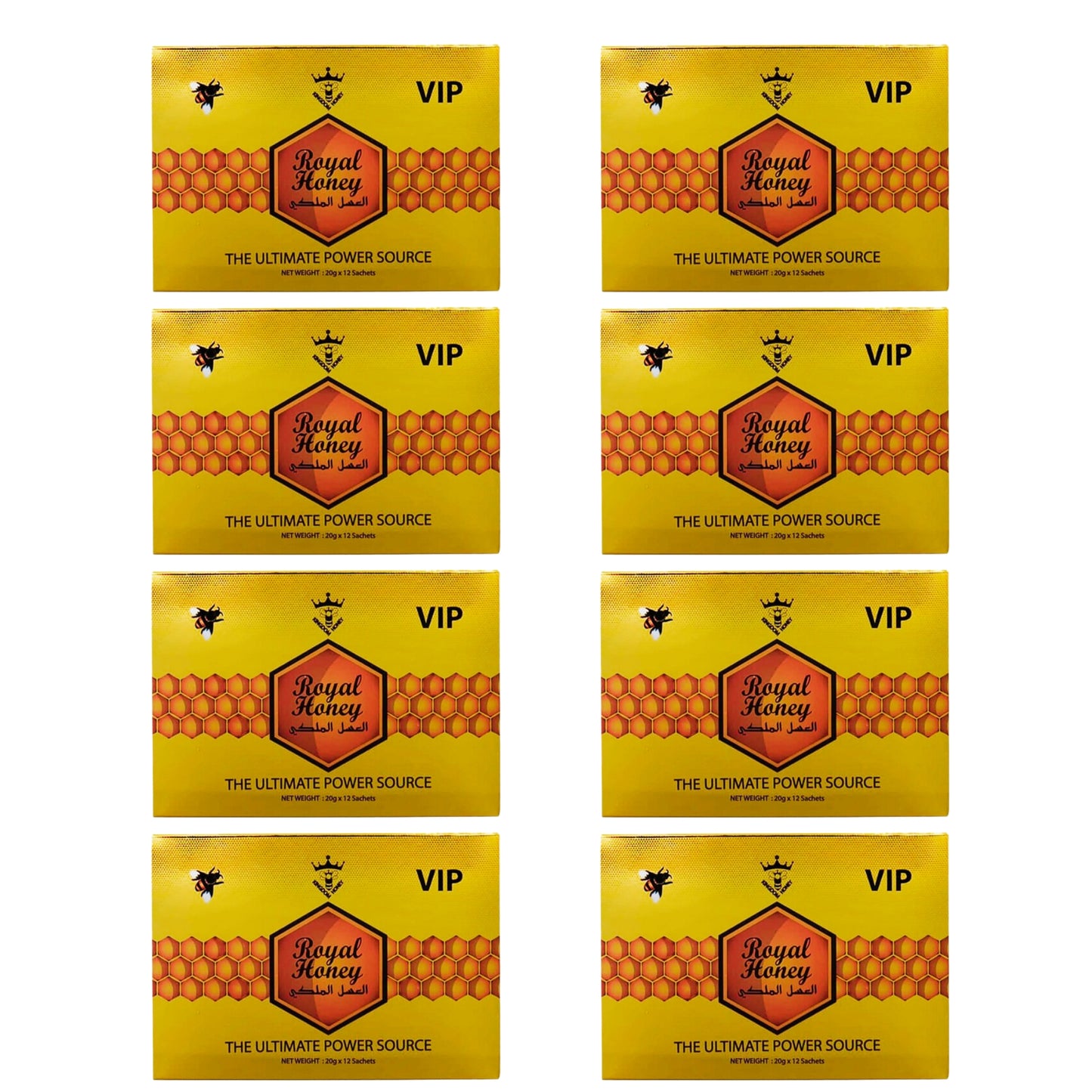 VIP Royal Kingdom Honey |The Ultimate Power Source | pack of 12