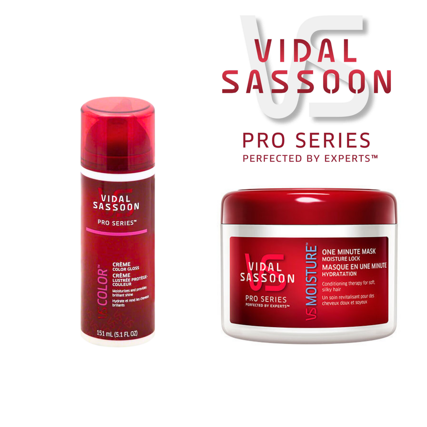 Vidal Sassoon Pro Series | Colored Hair Set | Maximum Gloss & Protection