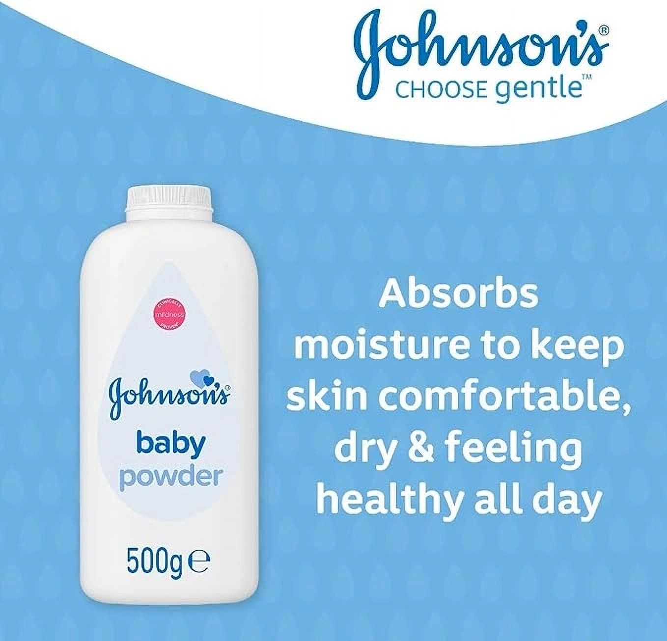 Johnson's Baby Powder Regular |500g |1 Pc per Pack