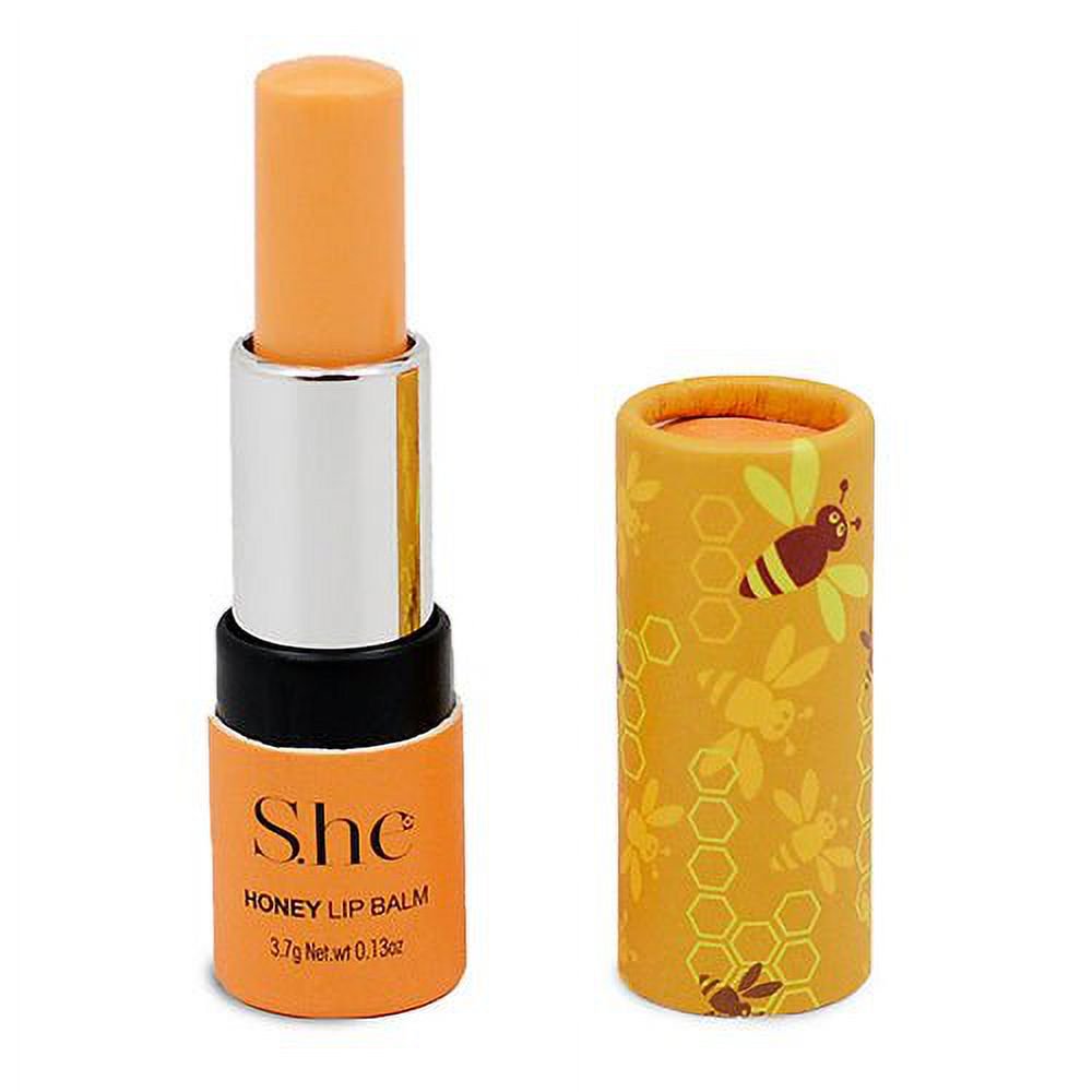S.HE Makeup Lip Balm, 6 Different Flavors, Pack of 3