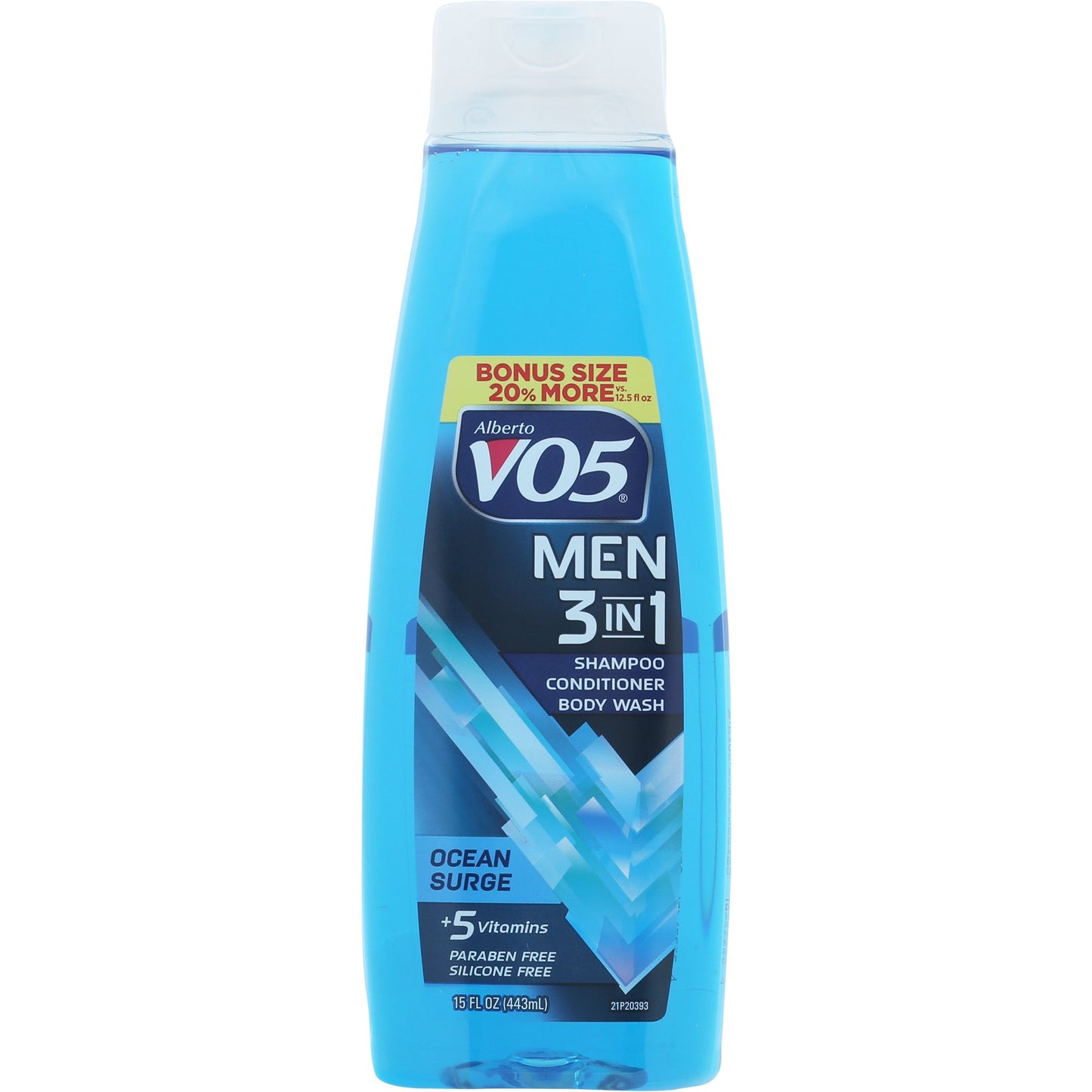 VO5 - Men 3 IN 1 - Shampoo / Conditioner / Body Wash Ocean Surge ( 15 FL OZ - 443 ML ) Large Size