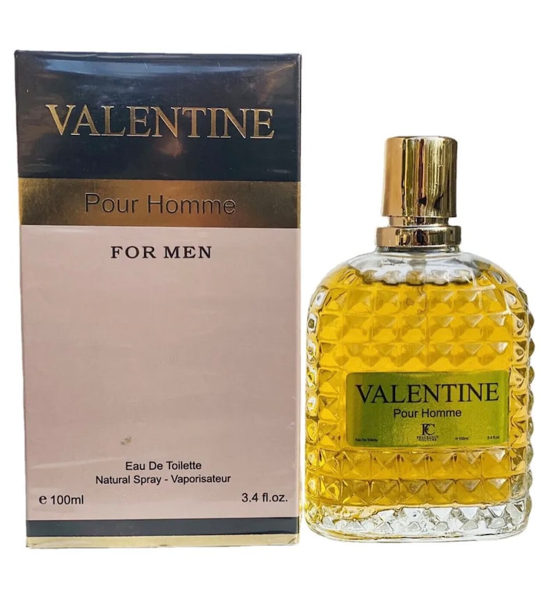 PERFUME FOR Men Valentine Pour Homme Eau De Toilette 100ML 3.4oz