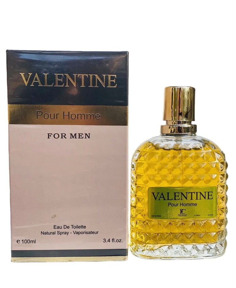 PERFUME FOR Men Valentine Pour Homme Eau De Toilette 100ML 3.4oz