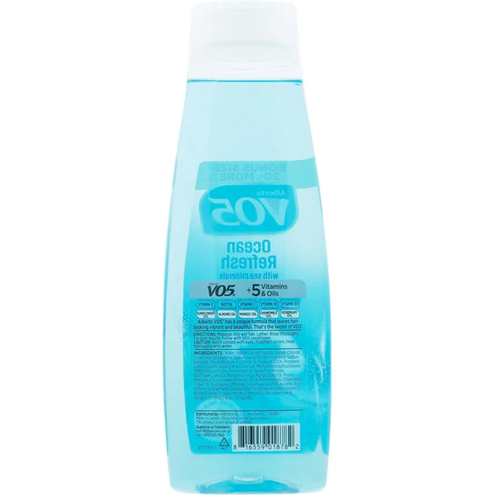 VO5 - Ocean Refresh - Shampoo ( 15 FL OZ - 443 ML ) Large Size