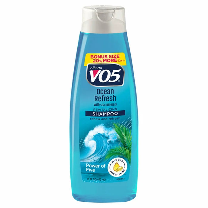 VO5 - Ocean Refresh - Shampoo ( 15 FL OZ - 443 ML ) Large Size