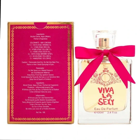 VIVA LA SEXY By EURO COLLECTION Eau De Parfum For Women 3.4oz / 100ml