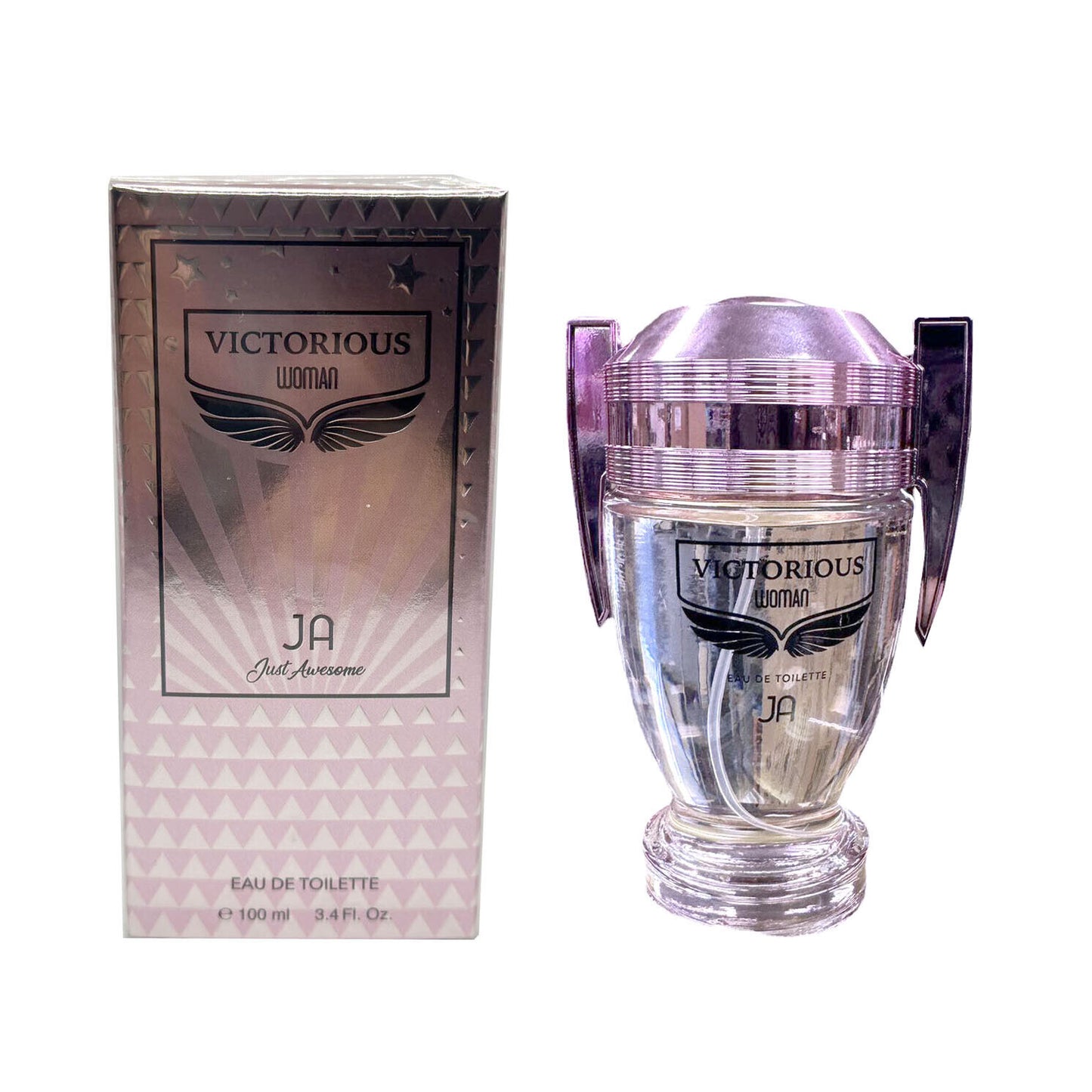 VICTORIOUS for women 3.4 Oz / 100 Ml Eau De Toilette JA Made in France perfume