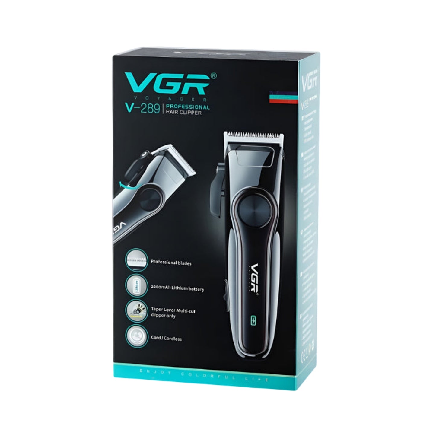 VGR V-289 10W USB Home Portable Hair Clipper