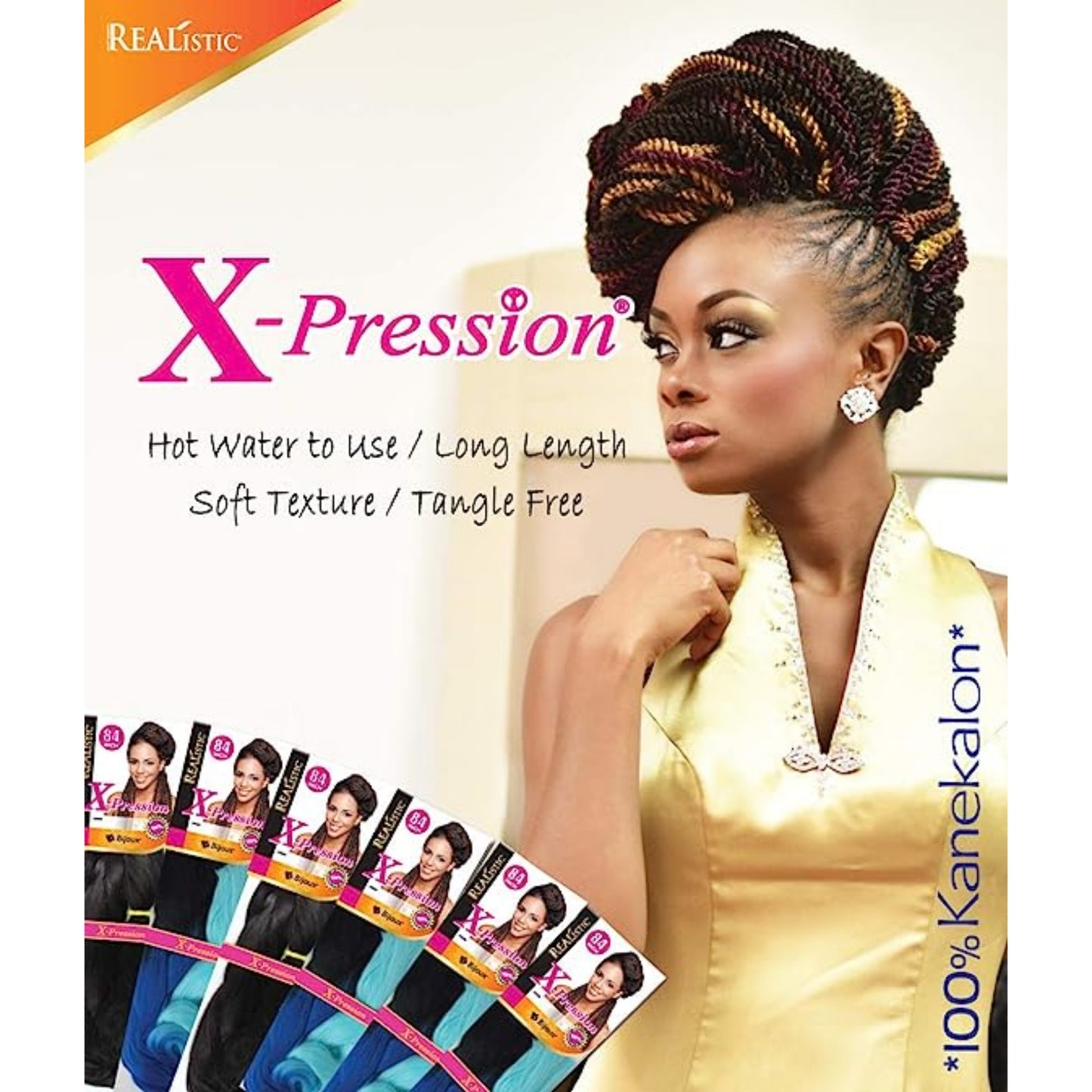 Realistic | Original X-Pression Braid 84" | 100% Kanekalon