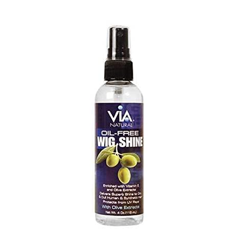 Via Natural Wig Shine | Oil Free 2 oz