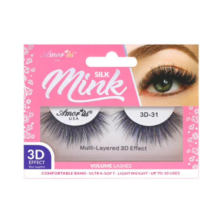 3D Silk Mink Lashes By AmorUS