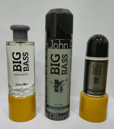 JOHN ALLEN BIG BASS SET | For Men & Women| 350 ml