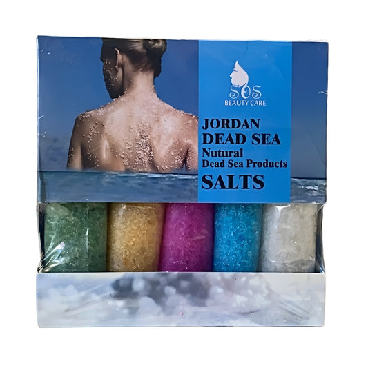 5*1 Dead Sea Natural Mineral Bath Salt | 32 Minerals Zinc, Magnesium, Manganese, Potassium & More | Calm & Pacify | 44.01 oz