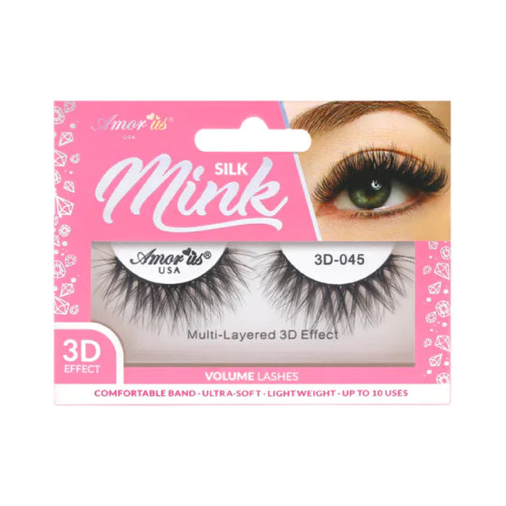 3D Silk Mink Lashes By AmorUS