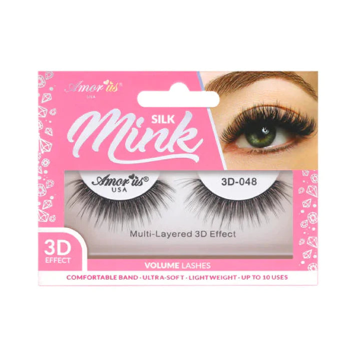 3D Silk Mink Lashes By AmorUS