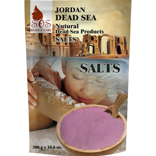 Dead Sea Natural Mineral Bath Salt | 32 Minerals Zinc, Magnesium, Manganese, Potassium & More | Renew & Shine | 10.6 oz.