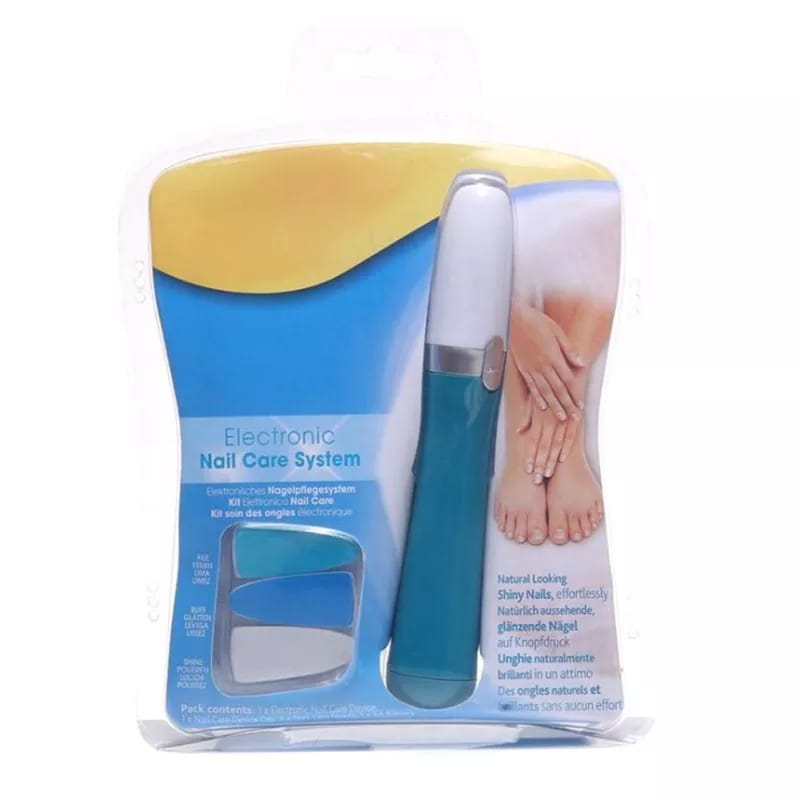 Electric Nail Care System | Electric Nail File | Nail Polisher | Manicure & Pedicure