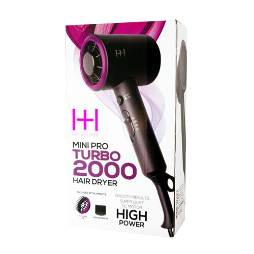 Hot & Hotter MiniPro Turbo 2000 Hair Dryer