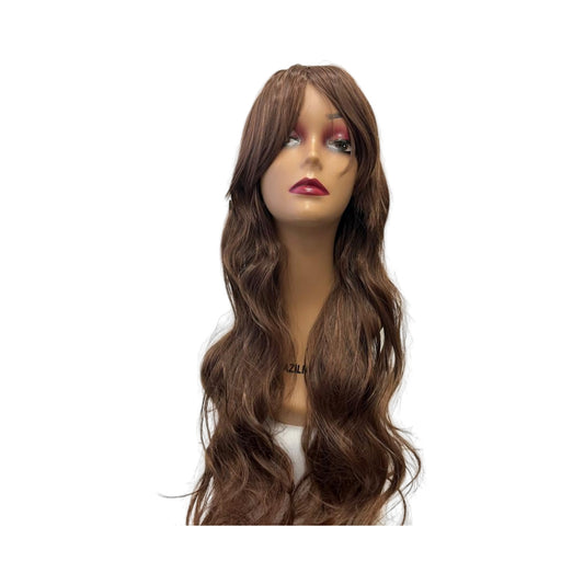 Long Synthetic Wig (#2/30) | A-004 | 28 inches | Durable | Breathable Cap