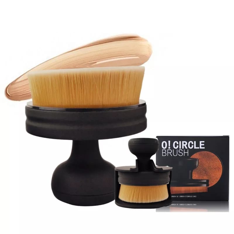 O! Circle Flawless Brush | Flat Palm Brush Technology