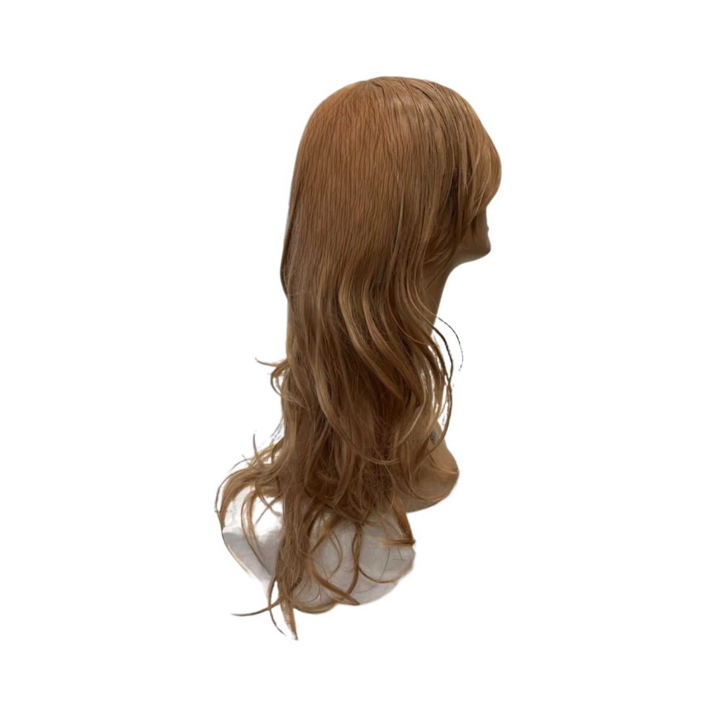 Long Synthetic Wig (#27/30) | A-010 | 28 inches | Durable | Breathable Cap