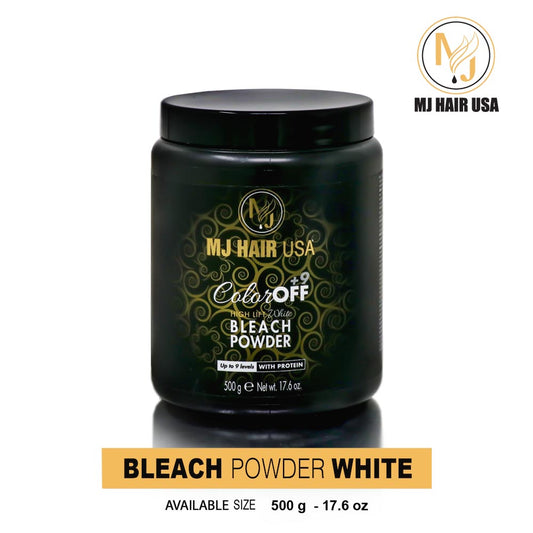 MJ Hair USA Bleach Powder White | 17.6 Oz