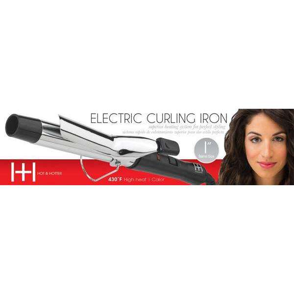Hot & Hotter Electric Curling Iron | Multiple Sizes