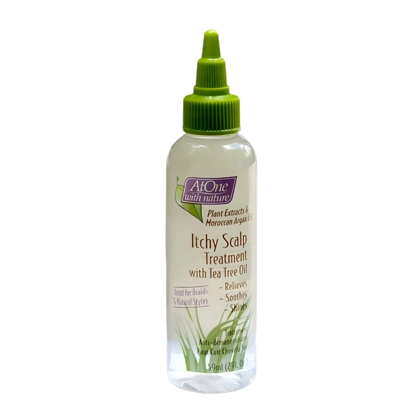 AtOne with Nature Itchy Scalp Treatment with Tea Tree Oil
