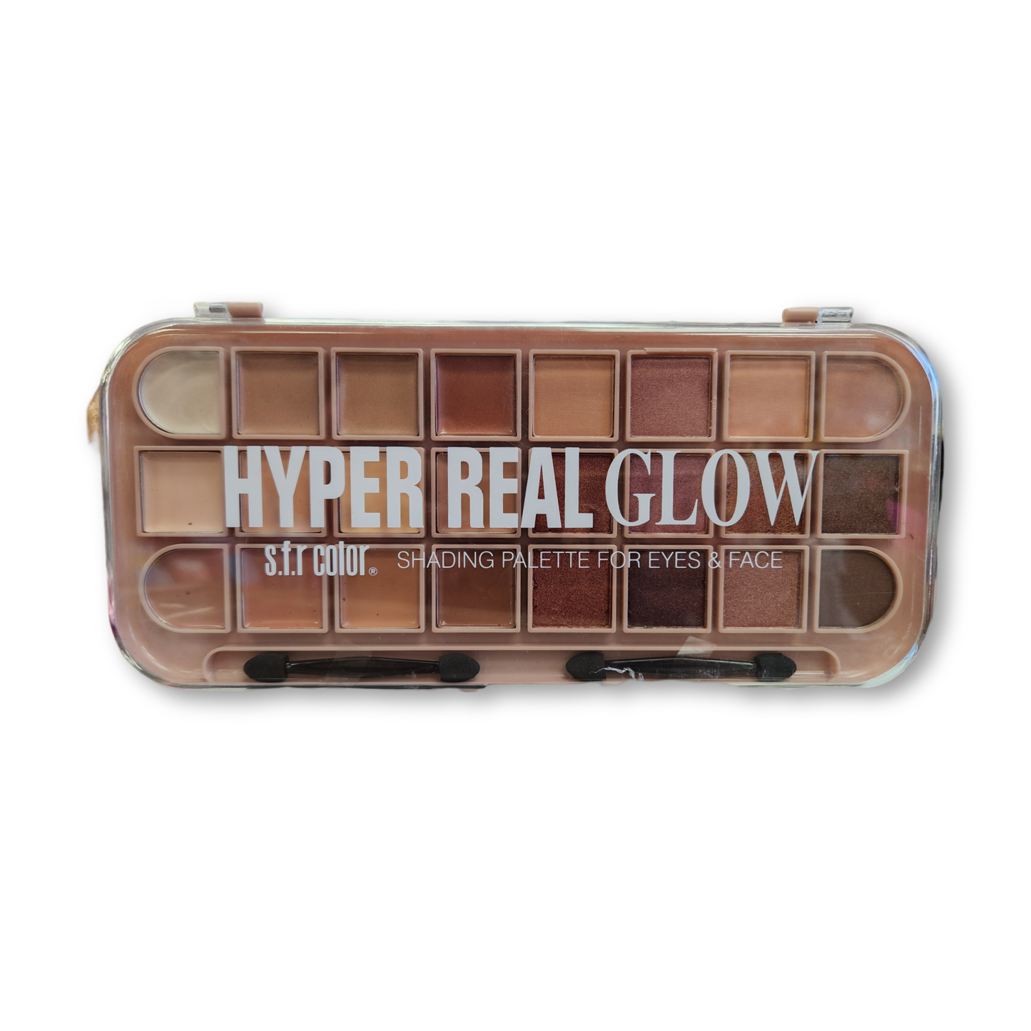 SFR Color Hyper Real Glow Shading Palette For Face & Eyes 12 Eyeshadow 4 Highlighter 8 Concealer