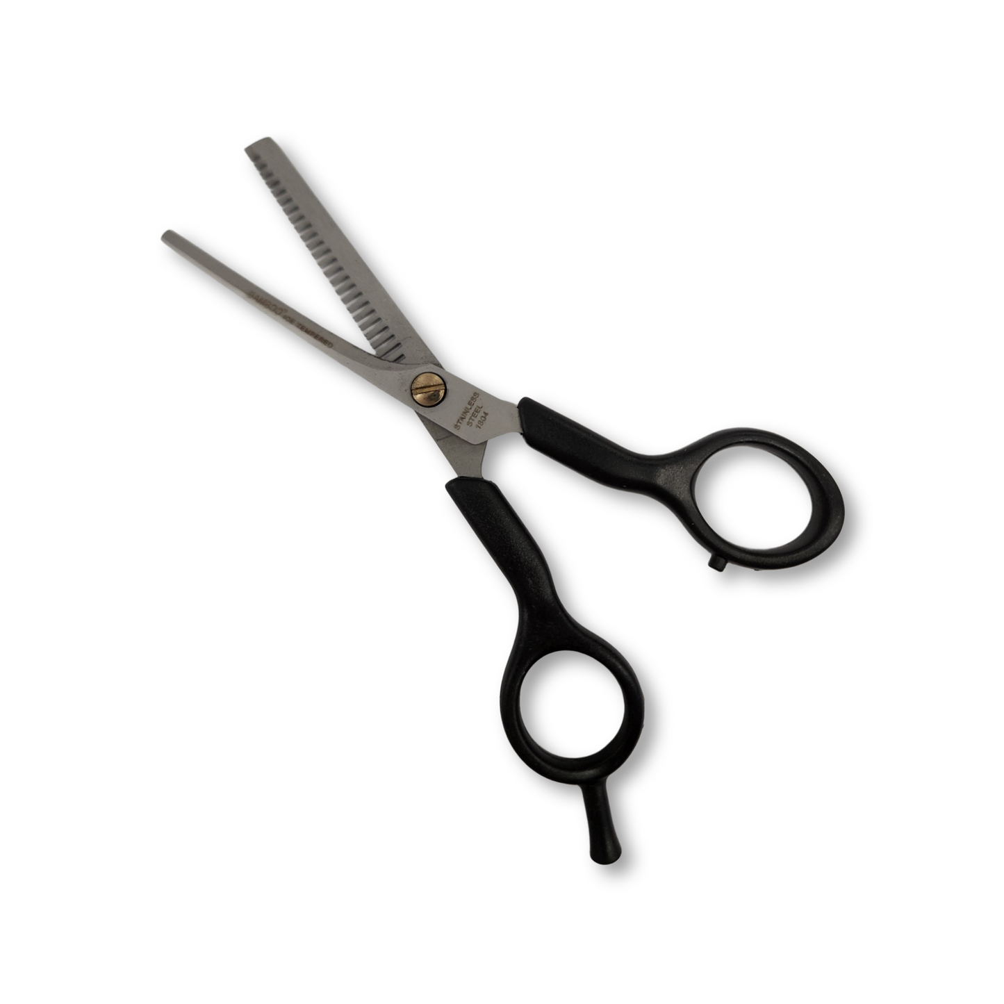 Basic Stainless Steel Barber's Scissors with Teeth